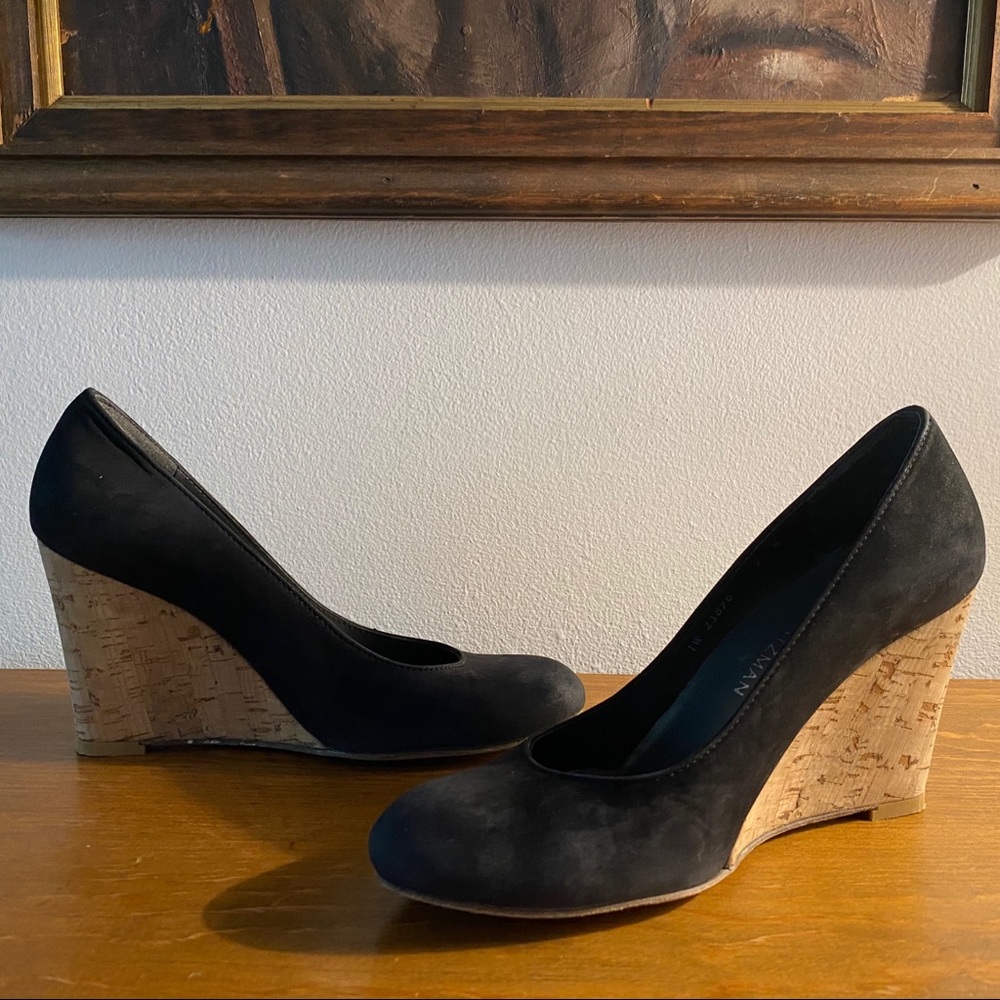 Stuart Weitzman Cork Wedges